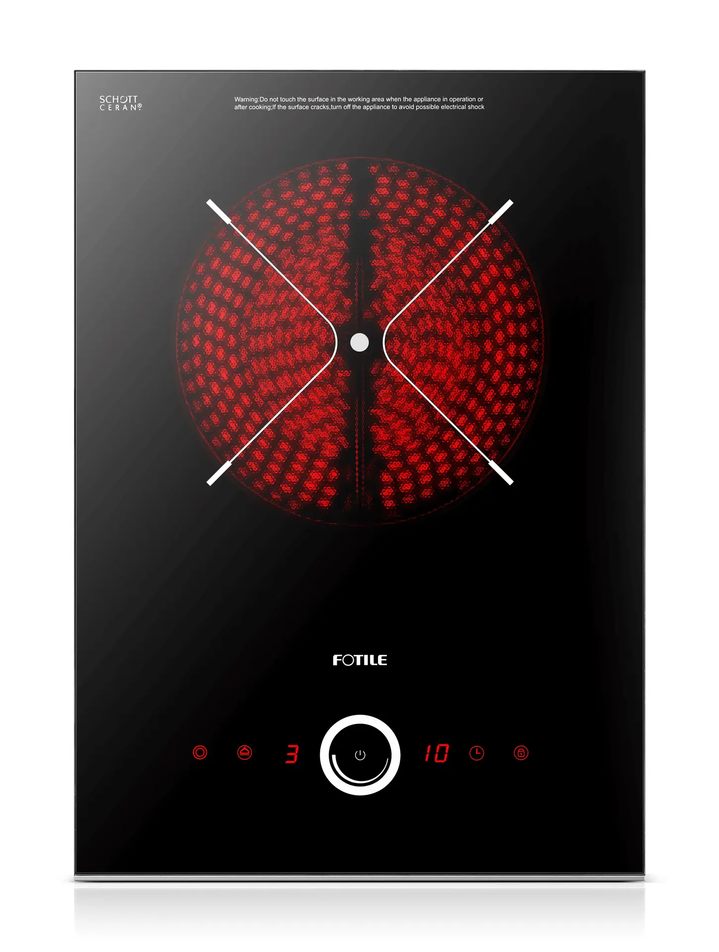 FOTILE Single Burner Built-in Hot Plate EEG-30101 - Image 5